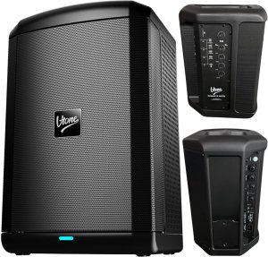V-TONE OrionX 8 ACCU akumulatorowa kolumna aktywna czarna 8" Bluetooth AUX Phantom 80W RMS 6000 mAh 1