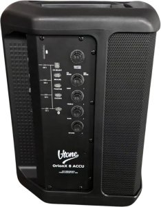 V-TONE OrionX 8 ACCU akumulatorowa kolumna aktywna czarna 8" Bluetooth AUX Phantom 80W RMS 6000 mAh 3