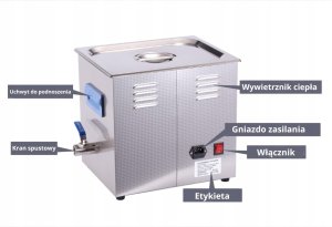 Myjka ciśnieniowa Vevor Myjka ultradźwiękowa 2L V2 6
