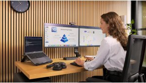 Klawiatura Kensington Pro Fit Ergo - klawiatura - ładowalny - compact TKL - bezprzewodowy - 2.4 GHz - Bluetooth - QWERTY - portugalski - czarny 5