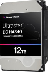 Dysk WD Ultrastar DC HA340 WUS721212BLE6L4 - Dysk twardy - Centrum danych - 12 TB - wewnętrzny - 3.5" (8.9 cm) - SATA 6Gb/s - 7200 rpm - Puffer: 512 MB 2