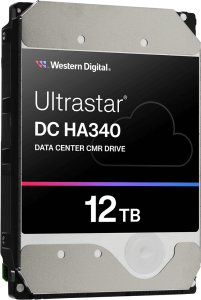 Dysk WD Ultrastar DC HA340 WUS721212BLE6L4 - Dysk twardy - Centrum danych - 12 TB - wewnętrzny - 3.5" (8.9 cm) - SATA 6Gb/s - 7200 rpm - Puffer: 512 MB 3