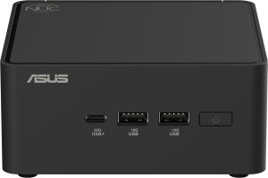 ASUS NUC 15 Pro Tall Kit - Barebone - Mini-PC - 1 x Core Ultra 5 210H / 2.2 GHz - RAM 0 GB - Intel Graphics - Wi-Fi 6, Wi-Fi 7, Bluetooth - WLAN: 802.11a/b/g/n/ac/ax/be, Bluetooth 5.4 - Schwarz 1