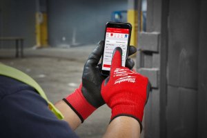 Pirštinės darbinės atsparios įpjovimam Milwaukee (XL/10 dydis) 12porų 3 lygis 2