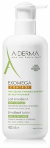 A-Derma Exomega Control Lotion Dry Skin balzamas emolientas sausai, atopinei odai 400ml 1