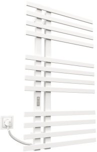 Elektrinis rankšluosčių džiovintuvas Kosser Brash 1000x600/12 EL, su laikmačiu, baltas (laidas kairėje) 1