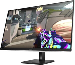 HP OMEN Transcend 32 White Backlit Gaming Charging Monitor - 31.5" 3840 x 2160 4K UHD 240Hz 250-nit AG, QD-OLED, USB-C(140W/15W)/2x HDMI/DisplayPort/Audio Jack, USB-C, 3x USB-A, KVM switch, speakers, height adjustable/tilt/pivot, 1 years 3