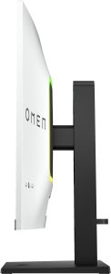 HP OMEN Transcend 32 White Backlit Gaming Charging Monitor - 31.5" 3840 x 2160 4K UHD 240Hz 250-nit AG, QD-OLED, USB-C(140W/15W)/2x HDMI/DisplayPort/Audio Jack, USB-C, 3x USB-A, KVM switch, speakers, height adjustable/tilt/pivot, 1 years 7