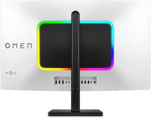 HP OMEN Transcend 32 White Backlit Gaming Charging Monitor - 31.5" 3840 x 2160 4K UHD 240Hz 250-nit AG, QD-OLED, USB-C(140W/15W)/2x HDMI/DisplayPort/Audio Jack, USB-C, 3x USB-A, KVM switch, speakers, height adjustable/tilt/pivot, 1 years 10