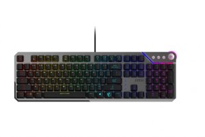 MSI STRIKE 600 SILENT US | Gaming Keyboard | Wired | US | USB 2.0 | KAILH Midnight PRO Silent Tactile 1