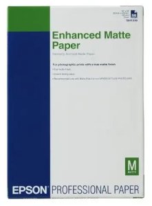 EPSON Enhanced matte Papier inkjet 192g/m2 DIN A3+ 100 Blatt 1er-Pack 1