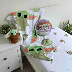 Jerry Fabrics rankšluostis Star Wars Baby Yoda, 70x140 cm 2