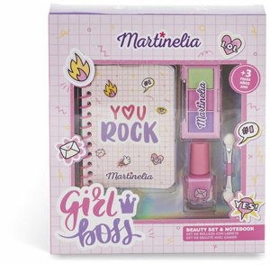Rinkinys Martinelia Girl Boss vaikams: kosmetikos rinkinys + užrašų knygelė 1
