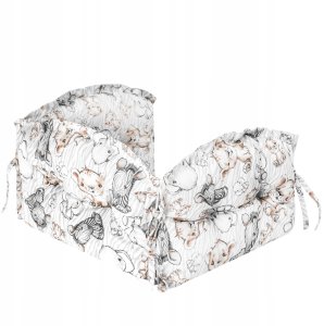 Aptel Ochrona łóżeczka Hobby Kids Zebra and lion 160x30 cm 2