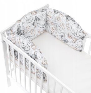 Aptel Ochrona łóżeczka Hobby Kids Zebra and lion 160x30 cm 5