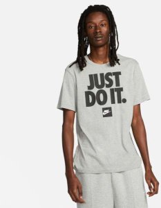 Nike vyriški marškinėliai FRAN JDI VERBIAGE, pilki 1