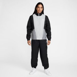Nike vyriškų sportinių kostiumų komplektas CLUB WVN TRK SUIT, juodai pilkas 1