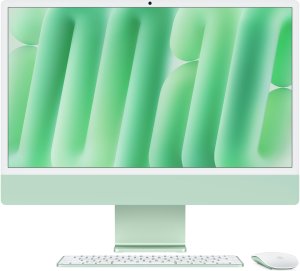 APPLE iMac Z1E4 59,62cm 23,5Zoll Standardglas M4 8C CPU/8C GPU/16C N.E. 16GB 256GB SSD Gbit Eth MM MaKey DE Gr�n 1