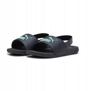Puma vaikiškos šlepetės Cool Cat 2.0, juodos 1