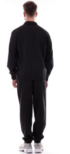 Puma vyriškas sportinis kostiumas Woven Piping, juodas 1