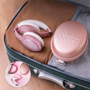PowerLocus Bluetooth Headphones P19 Rose Gold 3