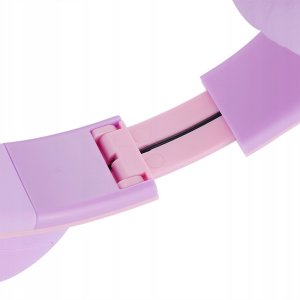 Słuchawki PowerLocus BT Headphones P2 Kids Cat Ears Purple/P 7
