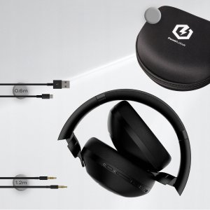 Słuchawki PowerLocus Bluetooth Headphones Orion Black 4