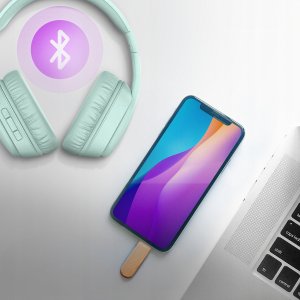 Słuchawki PowerLocus Bluetooth Headphones P7 Mint 3