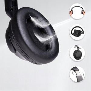 Słuchawki PowerLocus Moonfly czarne 5