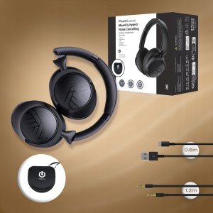 Słuchawki PowerLocus Moonfly czarne 6