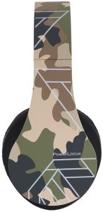 PowerLocus Bluetooth Headphones P2 Kids Camouflage 1