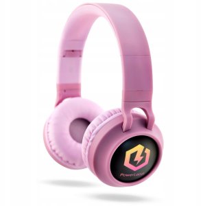 Słuchawki PowerLocus Bluetooth Headphones Buddy Kids Pink 2