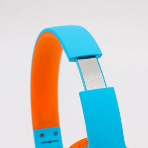 Słuchawki PowerLocus BT Headphones PLED Kids Blue/Orange 2