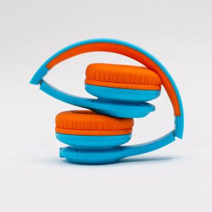 Słuchawki PowerLocus BT Headphones PLED Kids Blue/Orange 6
