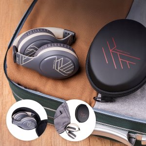 PowerLocus Bluetooth Headphones P19 Asphalt Grey 3