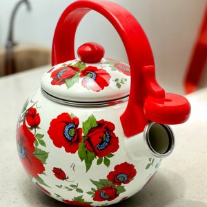 CZAJNIK EMALIOWANY 2.2L BRUNBESTE POPPY BB-2498 4