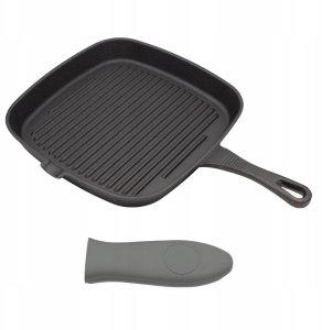 PATELNIA GRILLOWA ŻELIWNA 24X24CM BRUNBESTE BB-2668 1
