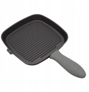 Patelnia Brunbeste PATELNIA GRILLOWA ŻELIWNA 24X24CM BRUNBESTE BB-2668 3