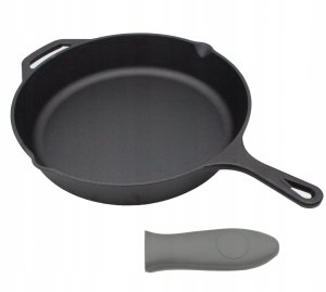 PATELNIA ŻELIWNA GŁĘBOKA 30CM BRUNBESTE BB-2667 1