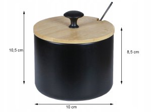 Brunbeste CUKIERNICA METALOWA Z ŁYŻECZKĄ 350ML BRUNBESTE BB- 2670 4