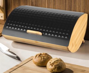 CHLEBAK BAMBUSOWO-STALOWY BRUNBESTE COSMIC BB-2692 CZARNY 2