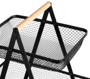 KOSZYK PIĘTROWY NA OWOCE 3 POZIOMOWY PATERA BRUNBESTE BB-3434 3