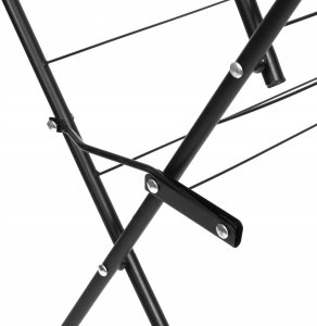 3-POZIOMOWA STOJĄCA SUSZARKA BALKONOWA PIONOWA NA PRANIE, SKŁADANA, 6 SKRZYDEŁ BRUNBESTE BB-3911 2