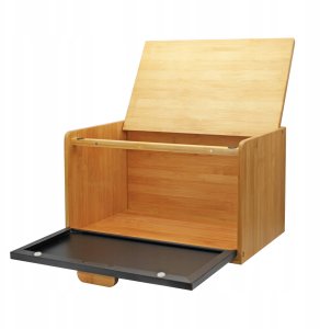 CHLEBAK BAMBUSOWY POJEMNIK NA PIECZYWO BRUNBESTE BB-4254 CZARNY 6