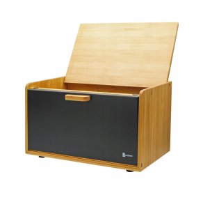 CHLEBAK BAMBUSOWY POJEMNIK NA PIECZYWO BRUNBESTE BB-4254 CZARNY 8