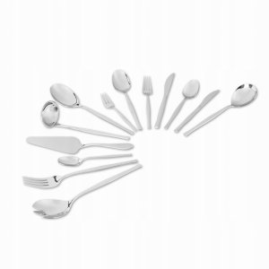 KOMPLET SZTUĆCÓW 70-ELE DLA 8 OSÓB BŁYSZCZĄCE SREBRNE BERLINGER HAUS BH-2763 3