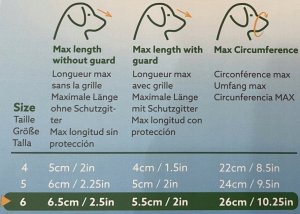 BASKERVILLE KAGANIEC CLASSIC 7 BEŻOWY     dł. 7cm obwód 30cm 2