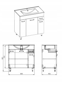 RE169195008060 / ELITA / SUNN KYRA / SET 80 3D 1S WHITE HG NN / 169195 / 2