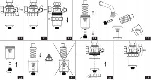 6096970 / VALVEX / MAGNETYZER / SEPARATOR ZANIECZYSZCZEŃ M-PURE 3/4" 7