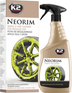 K2 PŁYN DO MYCIA FELG OPON NEORIM 700ml 1